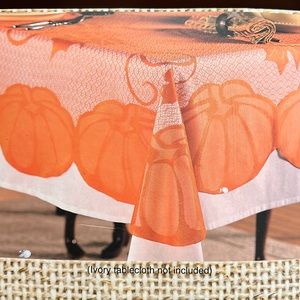 So beautiful pumpkin 🎃 tablecloth